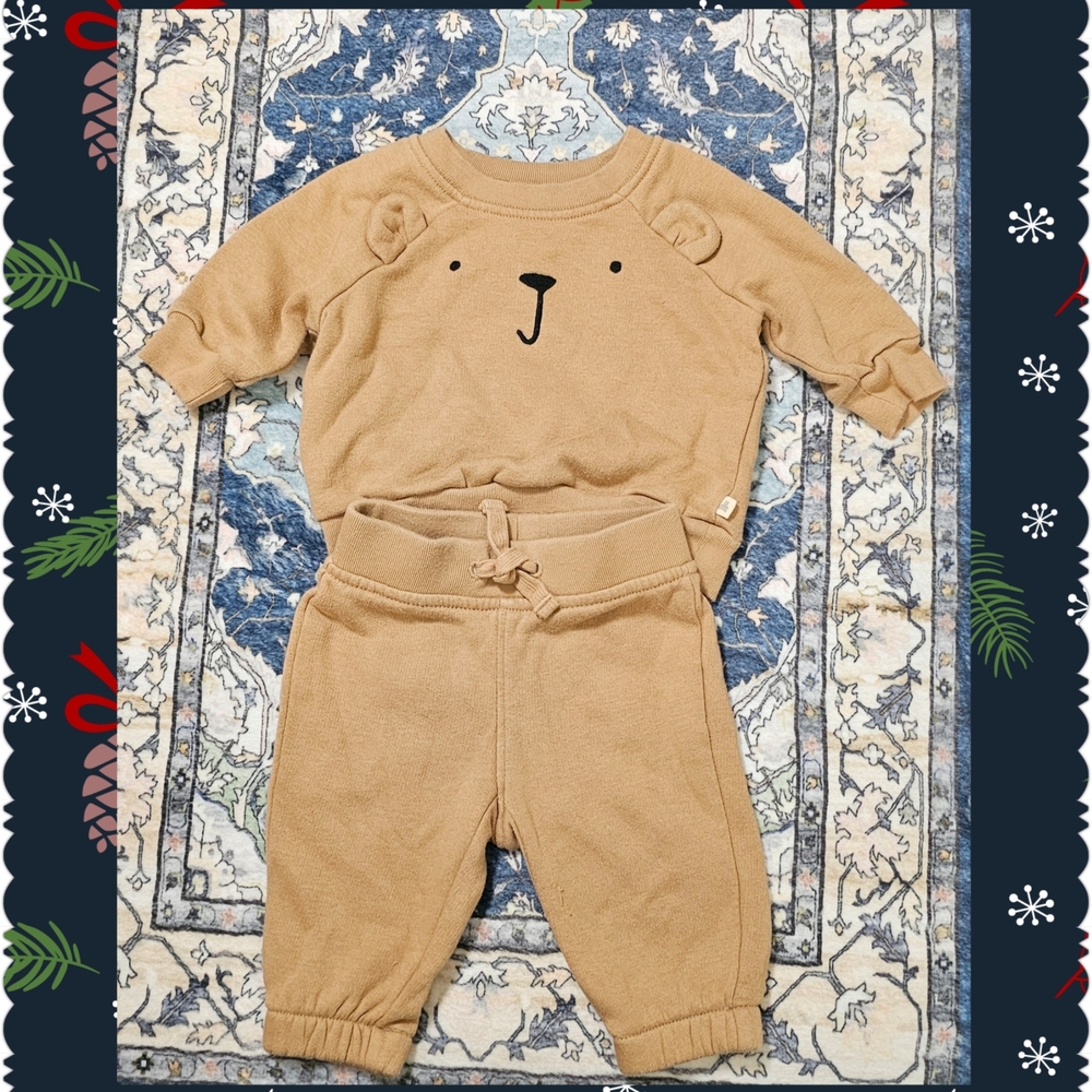 GAP Kids Matching Bear Set in Tan